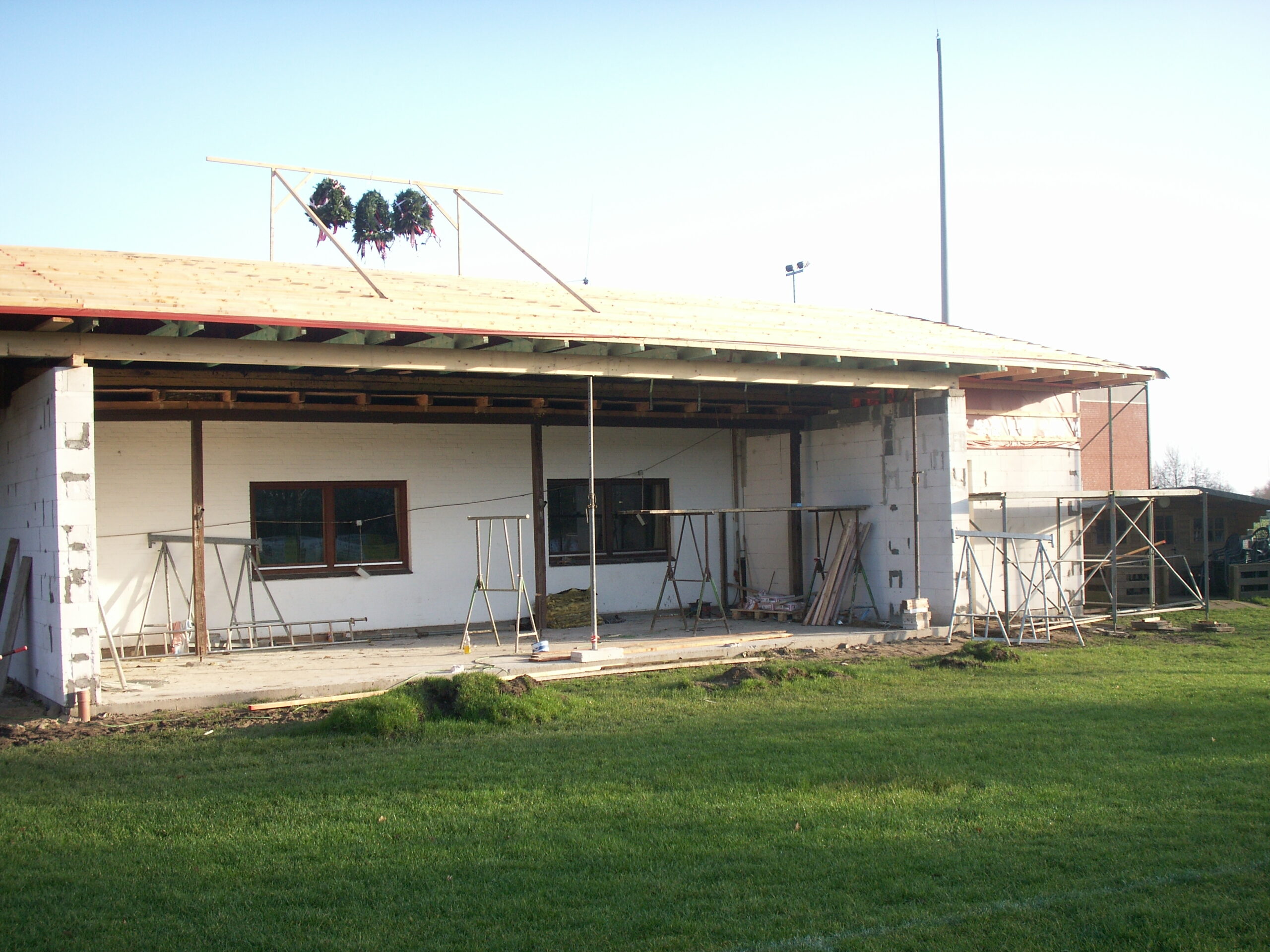 Umbau Jugendheim 2007 Vereinsheim umbau 2 scaled