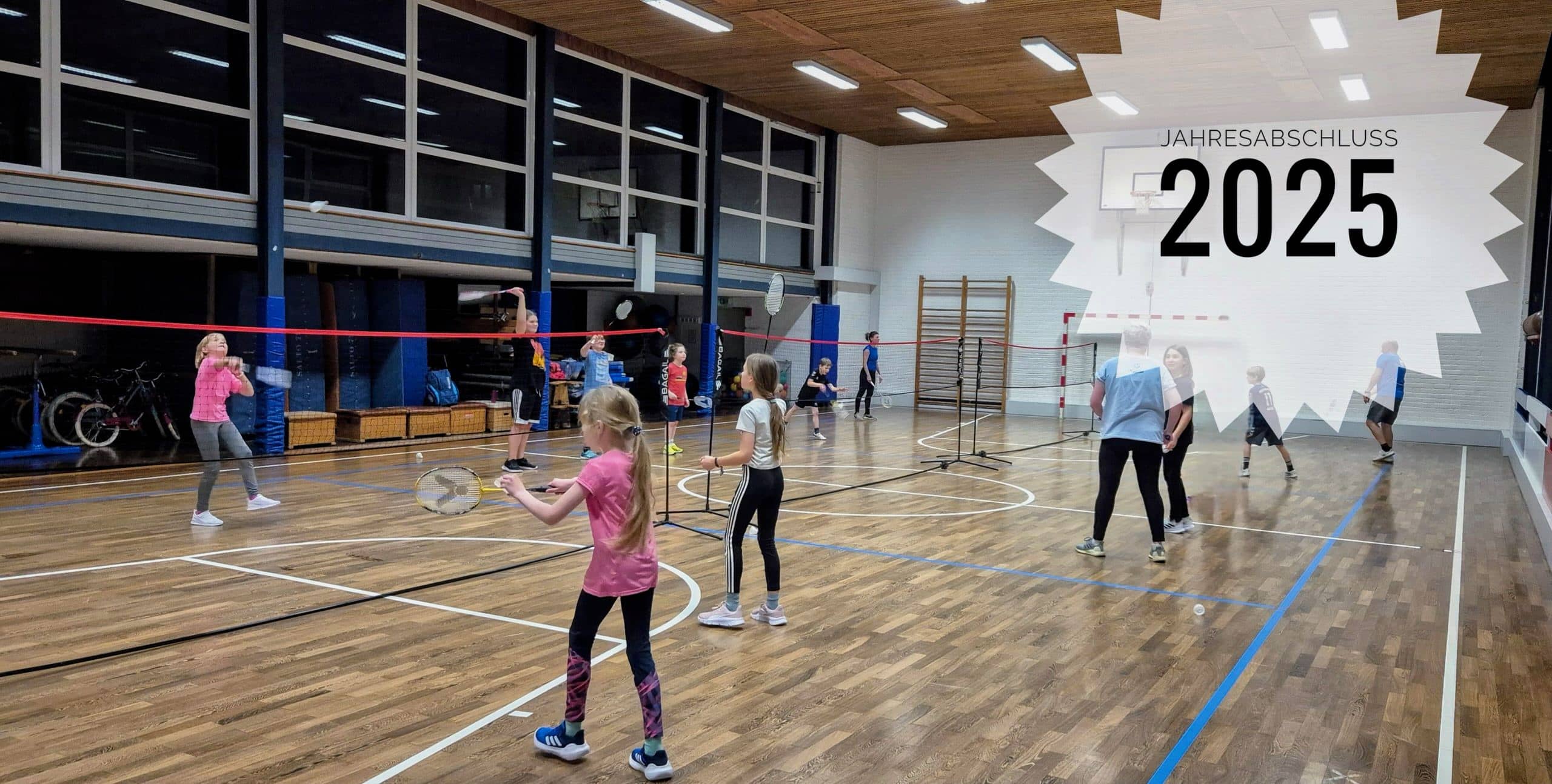 Badminton Jahresabschluss 2025 TSV Nordschwansen Karby 1